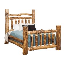 Rustic Colorado Aspen Grand Bed