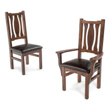 Oak Meadows Reclaimed Barn Wood Dining Chairs
