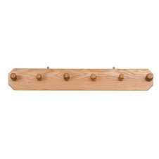 Saranac Hickory Pegged Wall Rack