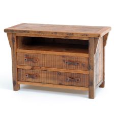 Stony Brooke Rustic Reclaimed 2 Drawer Television Stand