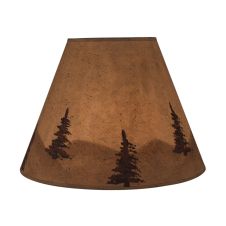Rustic Pine Mountain Lampshade