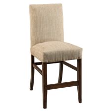 Sheldon Modern Upholstered Bar Stool - Stationary