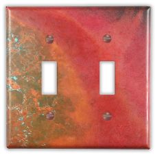 Sierra 2 Toggle Copper Switch Plate
