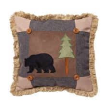 Bear Scrap Pillow