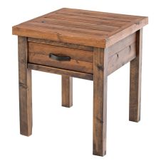 Sawmill 1 Drawer End Table