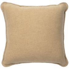 Solid Crème Décor Pillow 