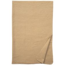 Solid Crème Throw Blanket