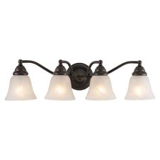 Standford 4-Light Oil Burnished Bronze Vanity Light