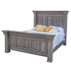 Terra Weathered Gray Barnwood Bed