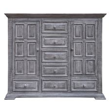 Terra Weathered Gray Barnwood Mule Chest