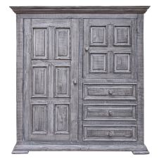 Terra Weathered Gray Gentleman's Chest