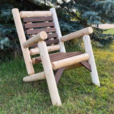 ThermaFusion Outdoor Cedar Lounge Chair