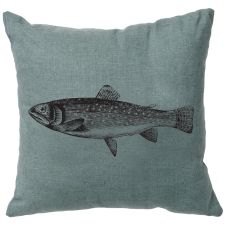 Trout Decor Pillow - Ocean Linen