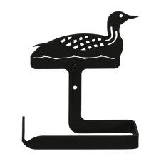 Wrought Iron Loon Traditional Tissue Holder