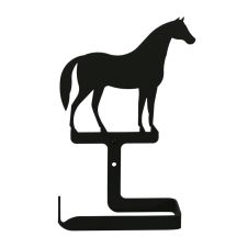 Wrought Iron Horse Traditional Tissue Holder