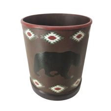Aztec Bear Waste Paper Basket