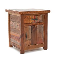 Back to the Barn Enclosed Reclaimed Barn Wood Nightstand