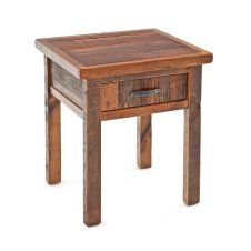 Back to the Barn 1 Drawer Reclaimed Barn Wood Night Stand