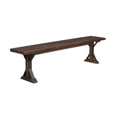 Wellington Reclaimed Barn Wood Dining Bench - Tavern Finish
