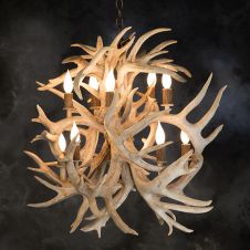 Fireball Antler Chandelier