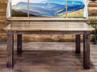 Homestead Rough-Sawn 4 Post Dining Table