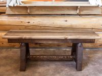 Homestead Timber Plank Style Bench | 45" Length