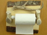 Antler Toilet Paper Holder, EX: B
