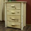 Lakeland Frontier 4 Drawer Log Chest