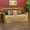 Beartooth Aspen Log Daybed - Gnarly Logs - Standard Posts