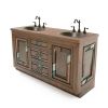 Rustic Mosaic Barnwood Vanity