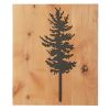 Tree on Pine Panel
