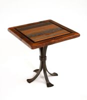 Red River Rustic Reclaimed End Table