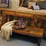 Barn Wood Bed Benches