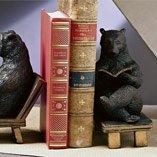 Rustic Bookends