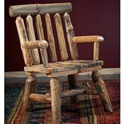 Pine Log Chairs