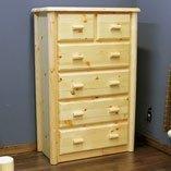 Pine Log Chests