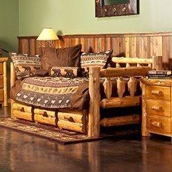 rustic cabin bedroom furniture