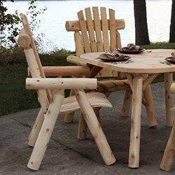 Rustic Outdoor Furniture: Log & Wood Patio Furniture